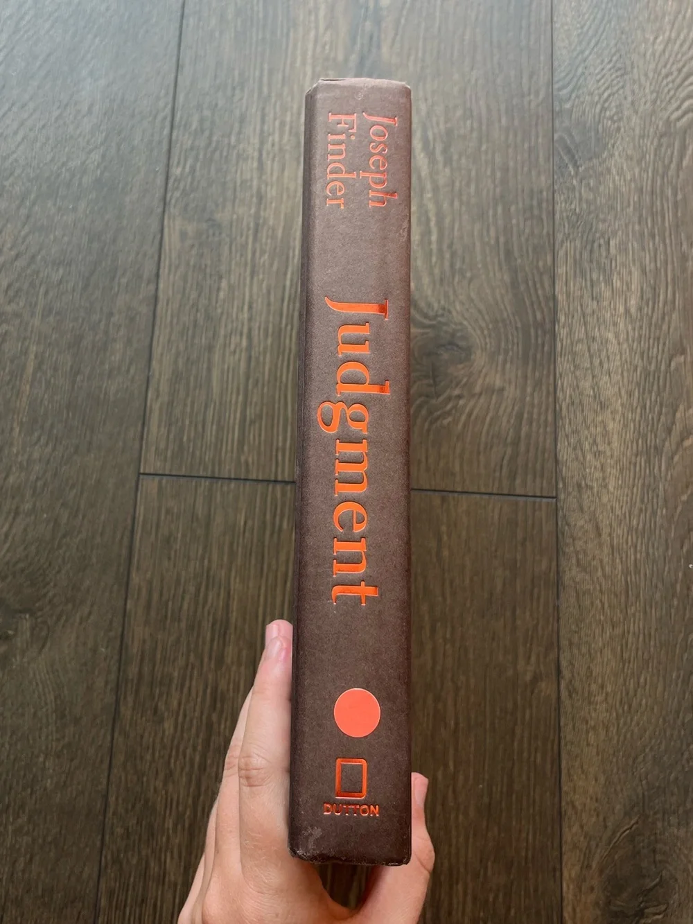 Judgment by Joseph Finder Hardcover Book